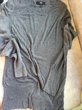 Mossimo Supply Co. Heather Gray Knit Sweater